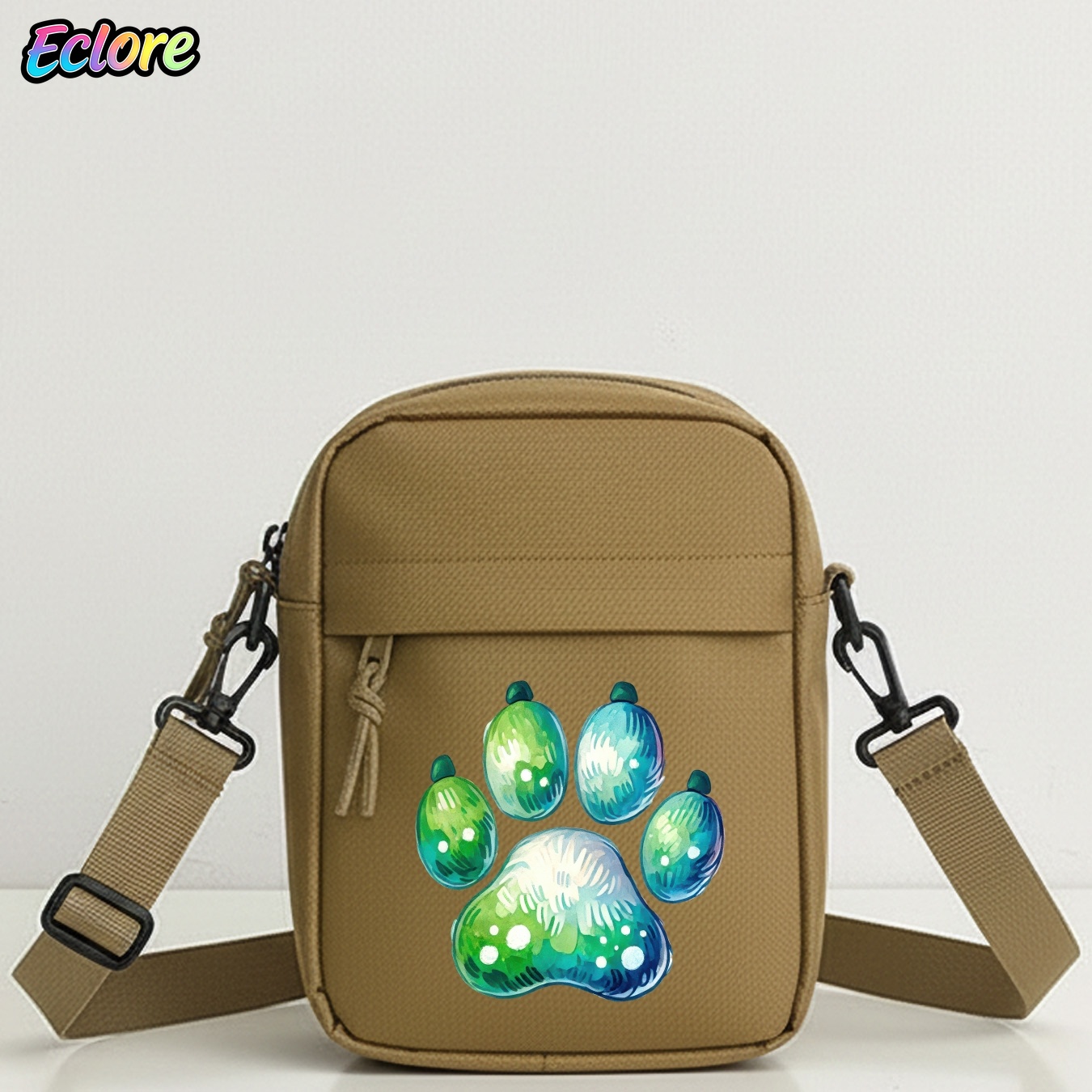 Cycling Commuter Bag - Borsa a tracolla con stampa di