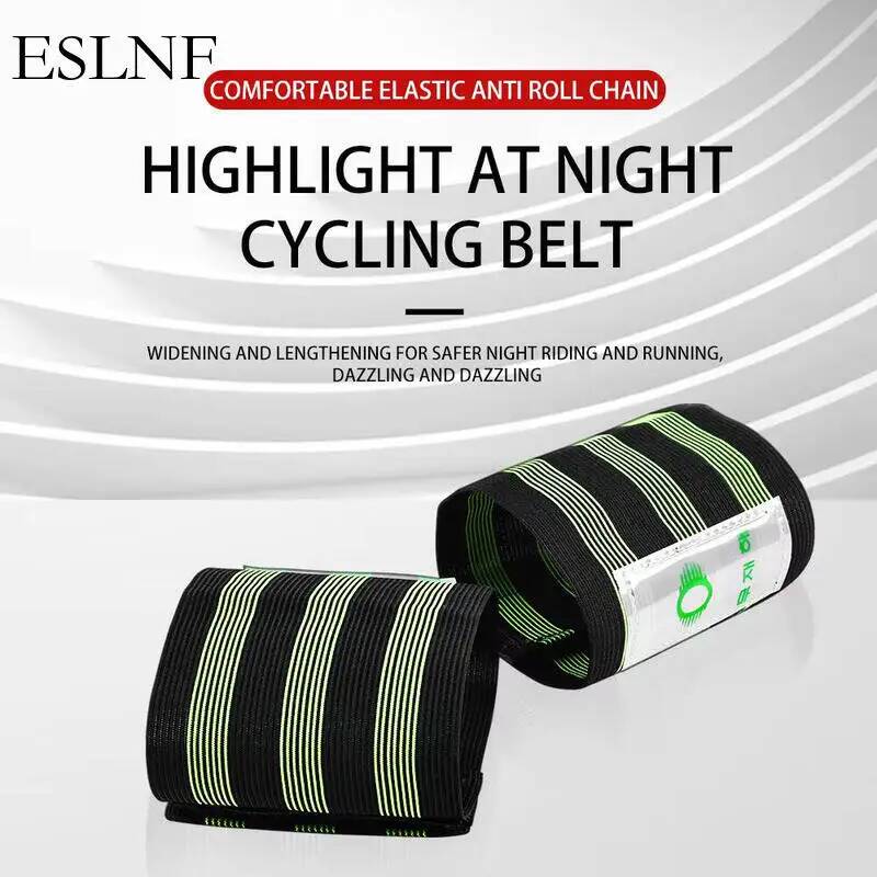 Cycling Commute Pants - Cinturini Riflettenti Universali ESLNF per Bicicletta,