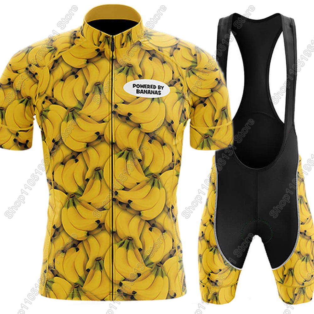Cycling Commuter Shorts - Powerouge-By-Bananas 2026 Maglia da ciclismo Set