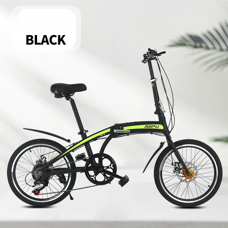 Commuter Biking - Bicicletta Pieghevole Ultraleggera per Viaggi Urbani,
