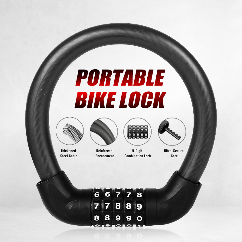 U Lock Heavy Duty - Lucchetto per bici con combinazione a