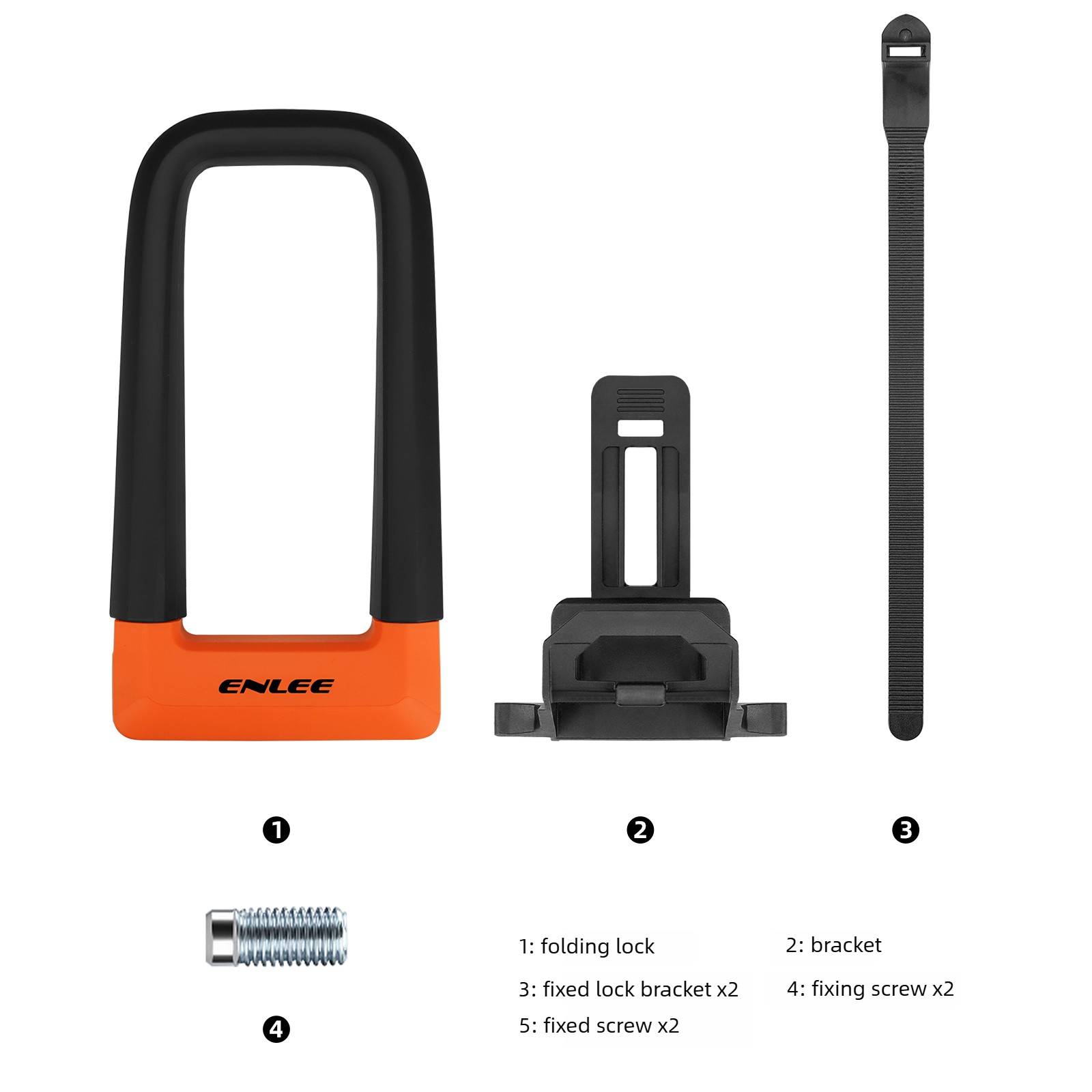 Lucchetto a U Antifurto ENLEE  - U Lock Heavy Duty recensione e prezzo