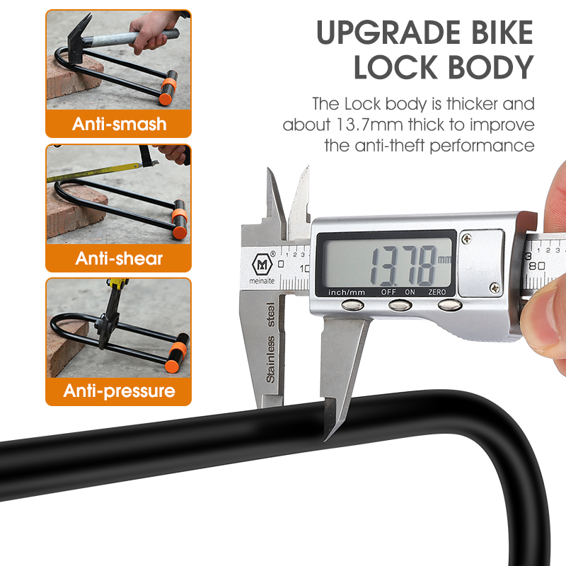 WEST BIKING Lucchetto a U per  - U Lock Heavy Duty recensione e prezzo
