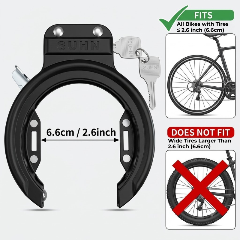 Lucchetto a Ferro di Cavallo p - U Lock Heavy Duty recensione e prezzo