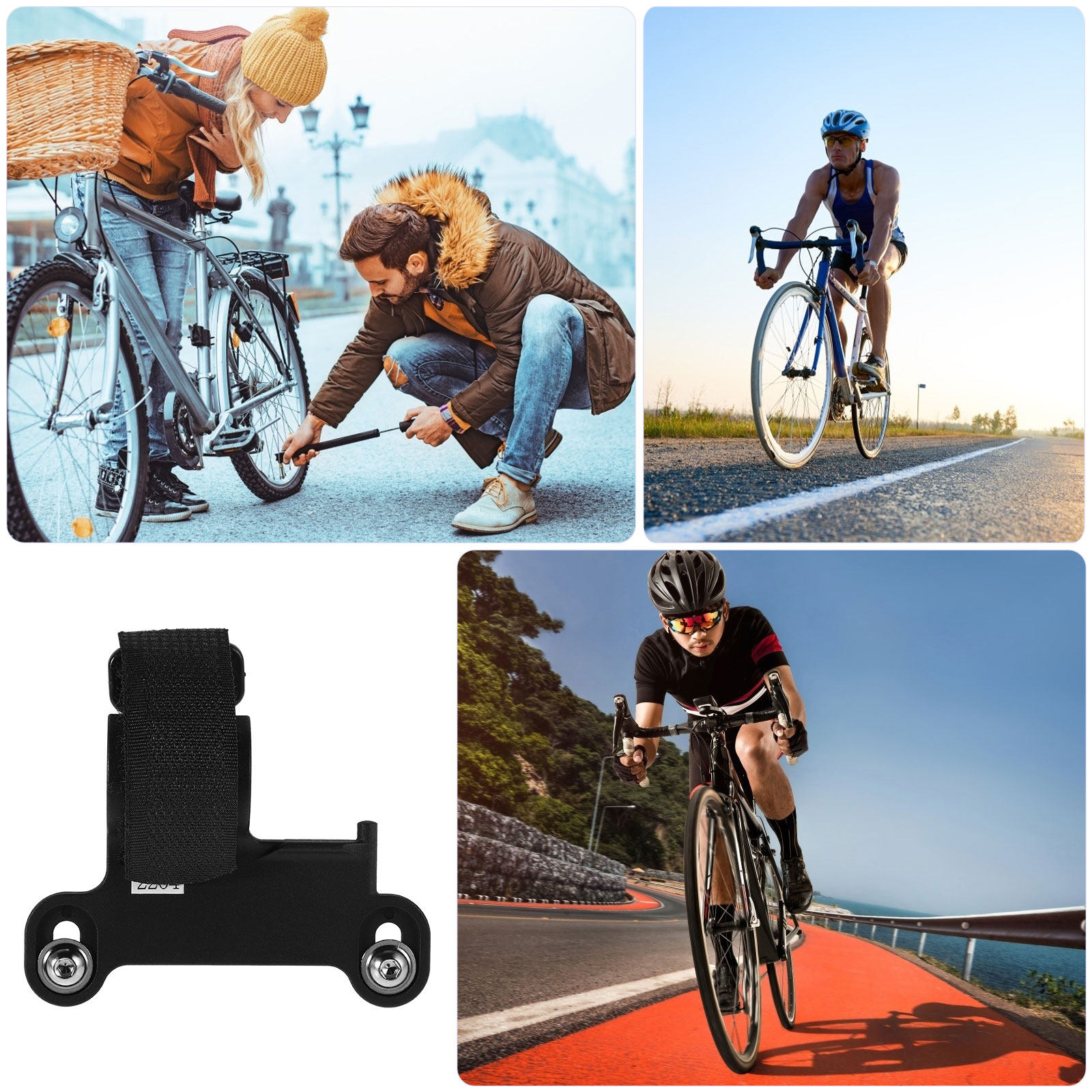 Supporto per Pompa da Bici con - Bike Pump Frame Mount recensione e prezzo
